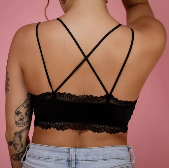 Strappy Lace Bralette - Picture 8 of 8